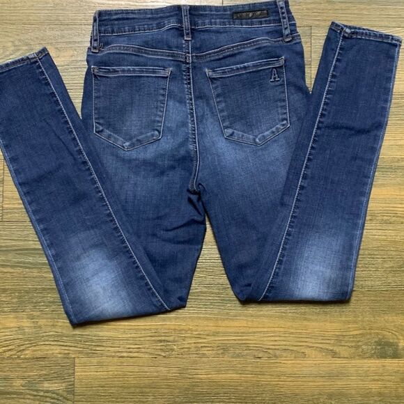 Anthropologie Articles of Society Heather High Rise Skinny Denim Jean 24 - Picture 5 of 8